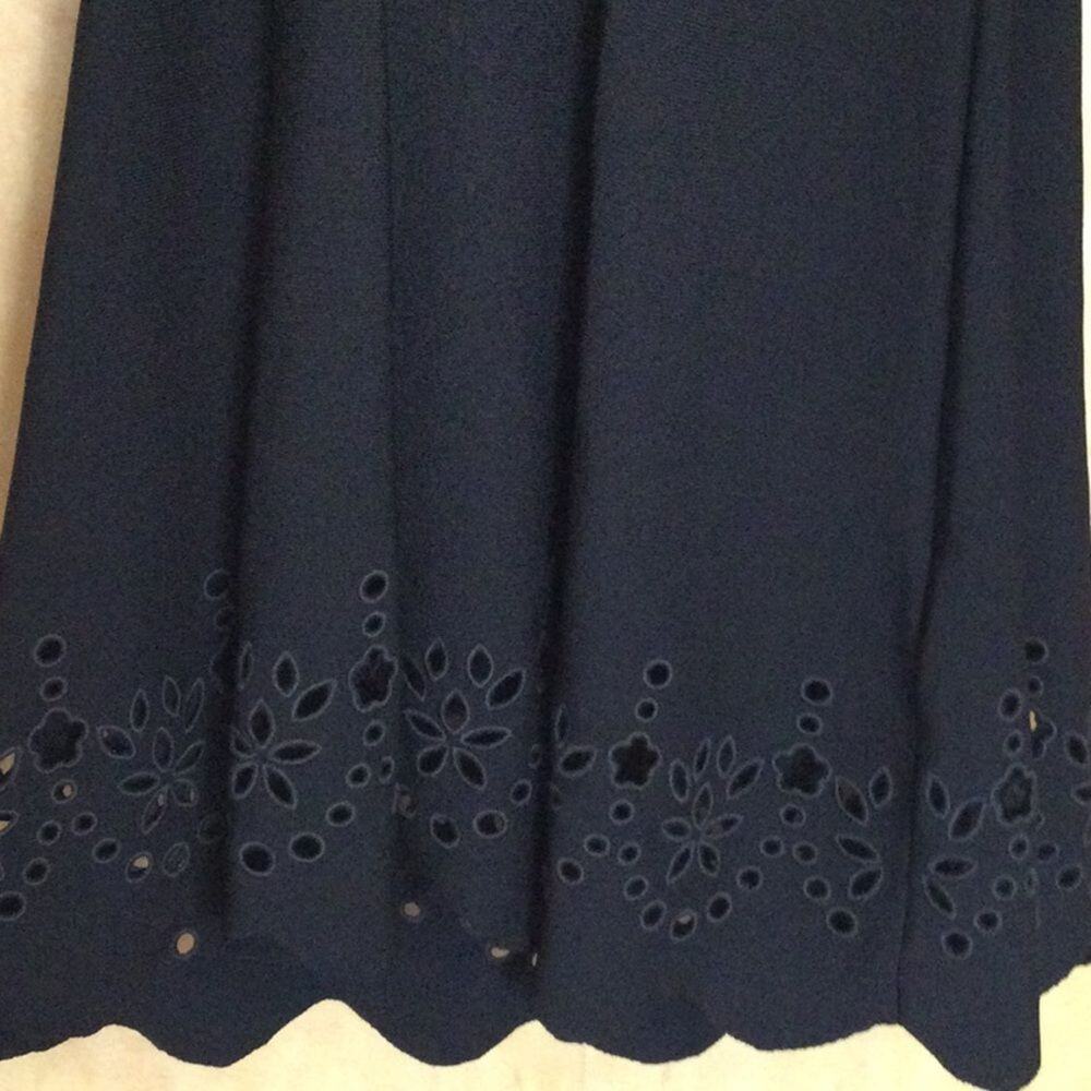 EW RED Valentino Embroidered knitted mini dress - Picture 4 of 10